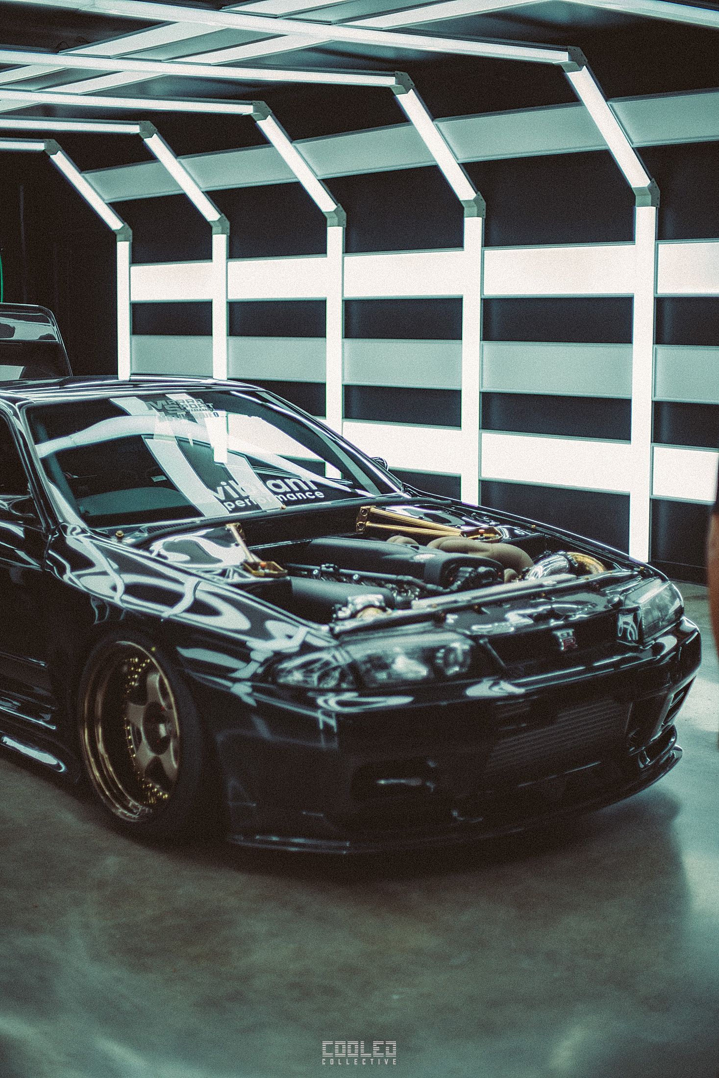 Pit Paddock + Yokohama : Grid Icons featuring Nissan Skyline GTRs - R32 R33 R34